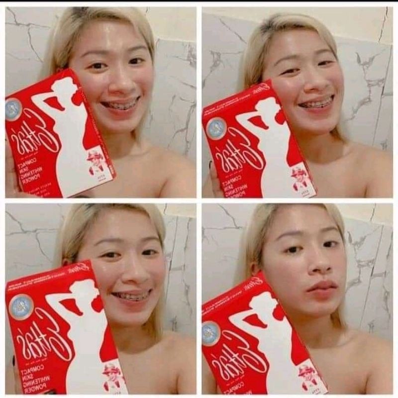 Etta's bleaching powder with Kojic perfect whitening set.